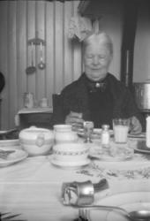 Eldre kvinne. Bestemor.