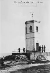 Foto av Vardetårnet på Kirkelandet i Kristiansund. Fotografe