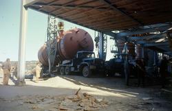 Transport av 140t shift converter til NII.