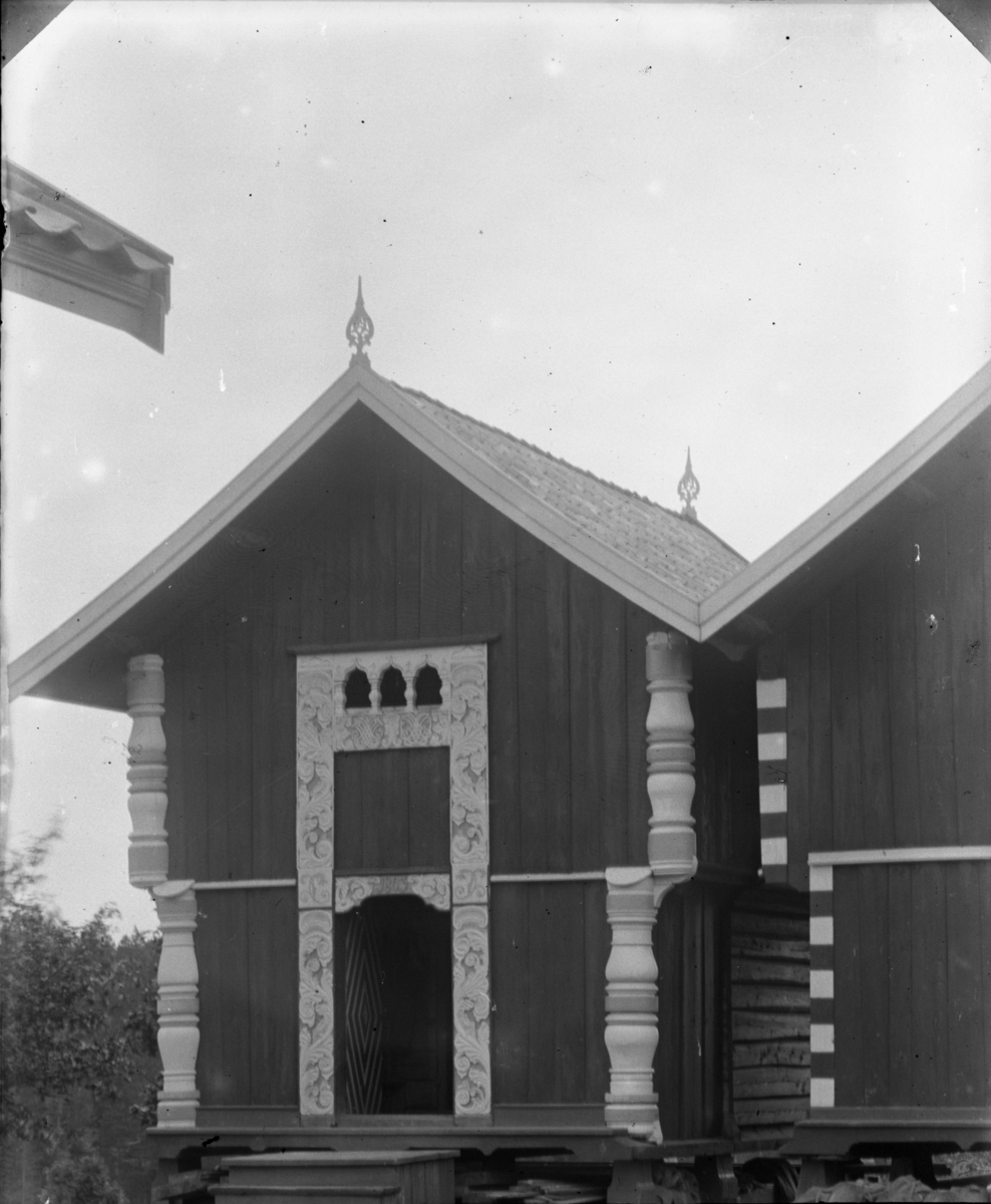 Rikard Berges fotoarkiv. Loft, Bø, 1907.
