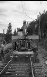 Svillebytte etter Hamar-metoden ved Trostebekk mellom Spydeb