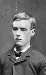 Portrett av ung mann. Martin Toresen.