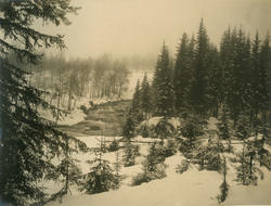 Lillehammer. Mesnaelva i ovenfor Svarga. (?)