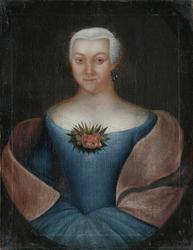 Maren Ancher, gift Holmboe [portrett ]