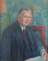 Johan Ludwig Mowinckel [Olje på lerret]