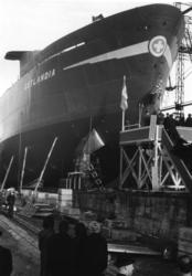 Byggenr. 52 v. LMV: Gottlandia
6 foto frå stabelavløpinga.