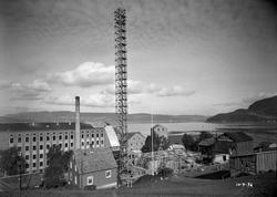 I. C. Piene & Søn i Buvika. Oppstart bygging av kornsilo