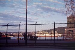 Utsikt fra Langkaia mot Nylands Verksted.