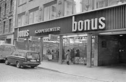 Torggata. Bonus kjøpesenter. Mars 1974