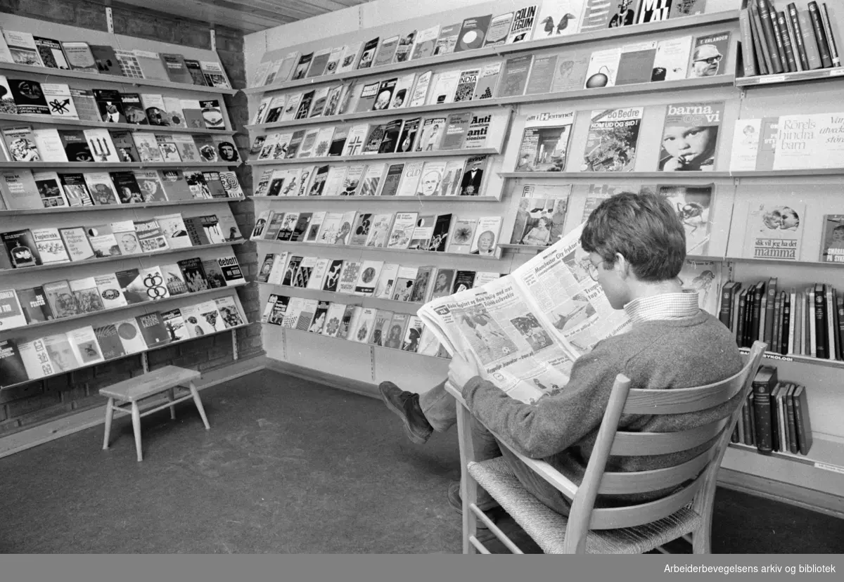 Tveita bibliotek. "Kosekroken". Mai 1970