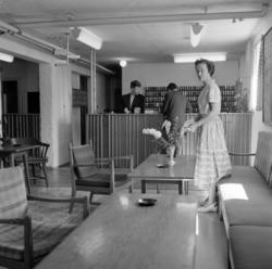 Studentbyen på Sogn. Sommerhotellet. Provisorisk "Resepsjon 