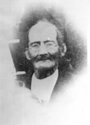 Portrett av mann. Malena-Knut, født 1842.