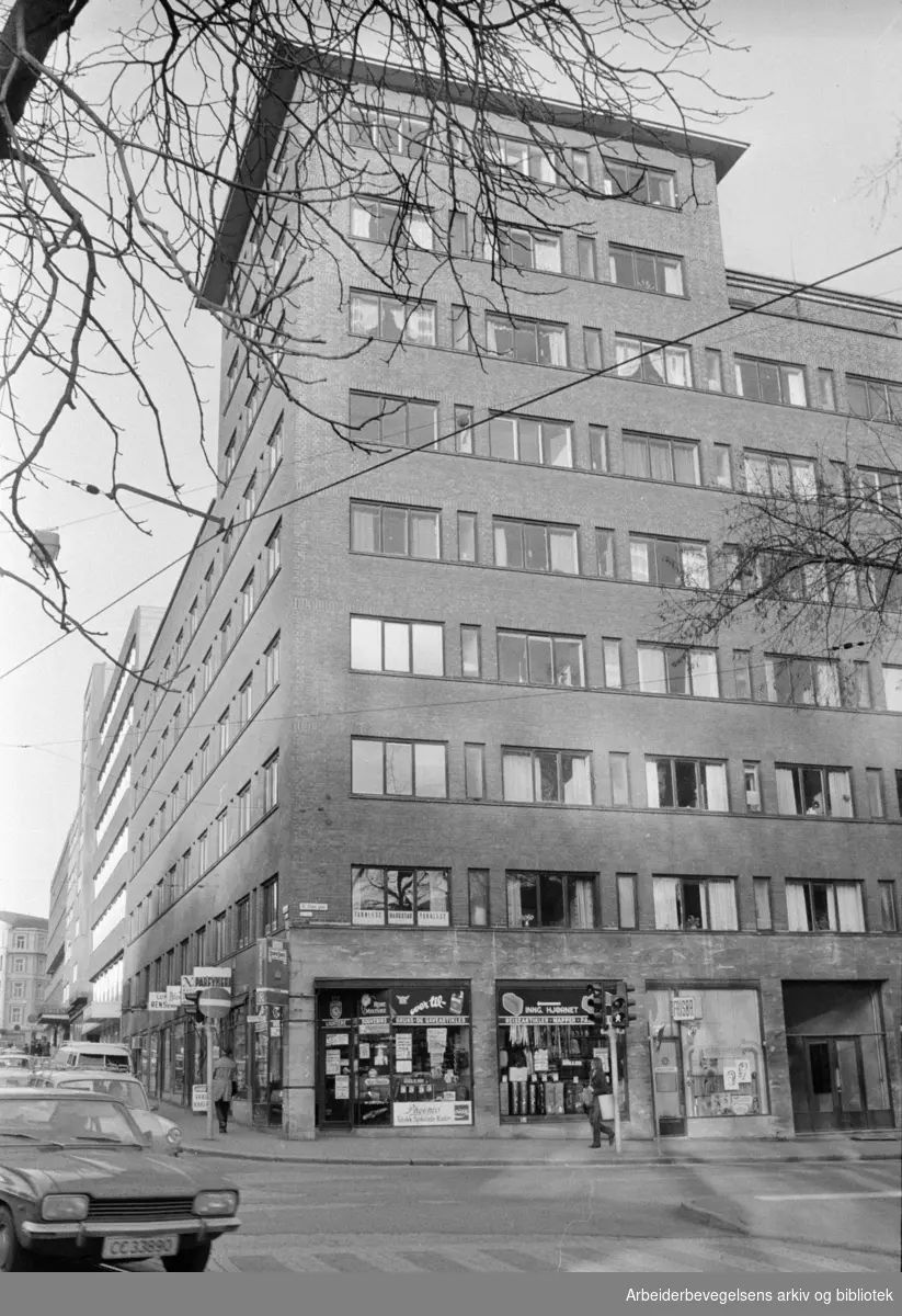 St.Olavs gate 31. November 1974