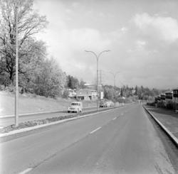 Ullernchausseen har nå fått motorvei-standard. Oktober 1964