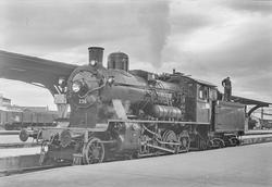 Damplokomotiv type 24b nr. 236 på prøvetur etter hovedrevisj