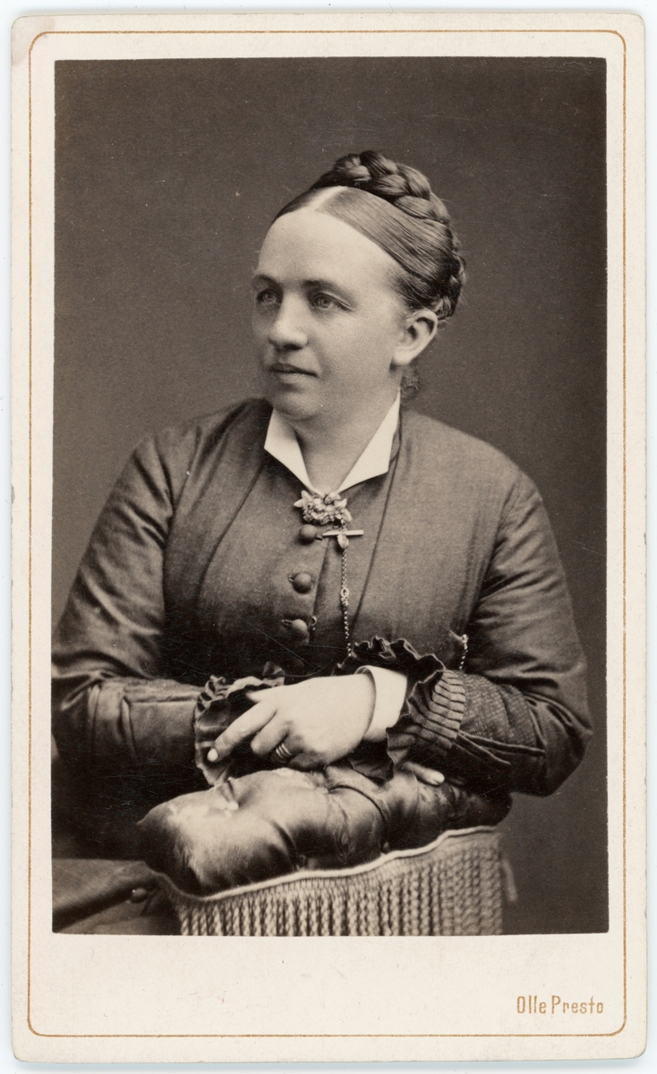 Porträtt, Amanda Ågren född Wallström.