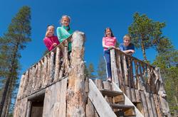 Bilder fra Blokkodden Villmarksmuseum ved Drevsjøen i Engerd