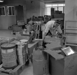 Ulvenveien 58. Medisinaldepot. Per Storesund rydder alle kol