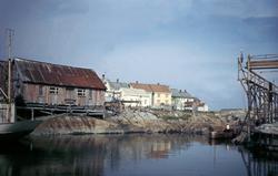 Foto fra fiskeværet Grip, nå i Kristiansund kommune. Fotogra