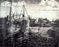 Fra Oslo Havn [Havnemotiv]