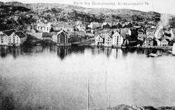 "Parti fra Gomalandet, Kristiansund N." Strandgata, Nordsund
