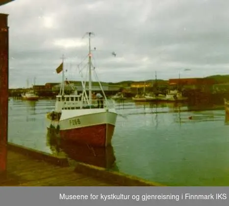 fiskebåten Stig Villy ved Ulvekaia, 1978