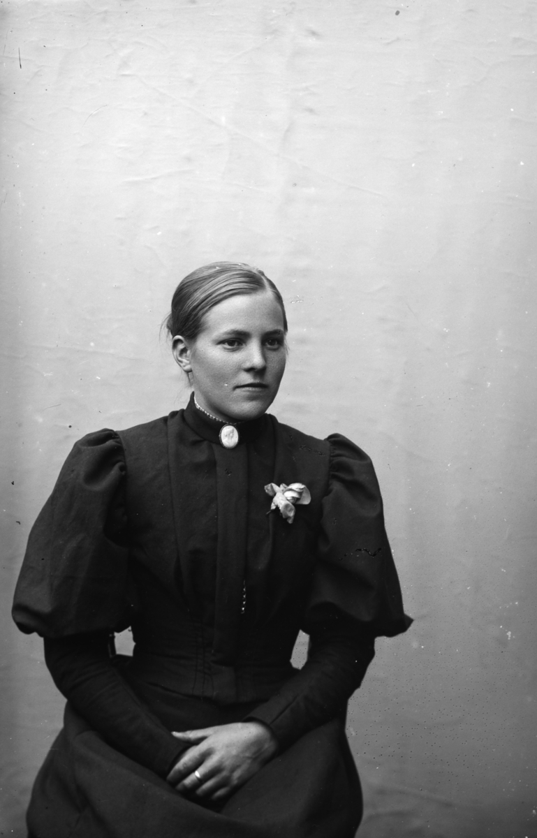 Portrett, ung kvinne, Anna Olsdatter Svennebakken