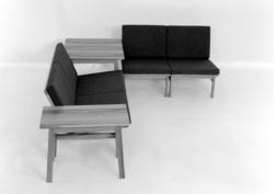 Seksjon, hjørne-/seksjonsbord.