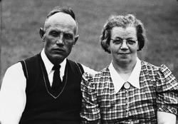 Halvar Hognestad (8.5.1893 14.1.1966) og Ingebjørg Hognestad