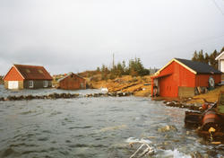 Stormflo på Magerøya, Denne dagen ble det målt 325cm over sj