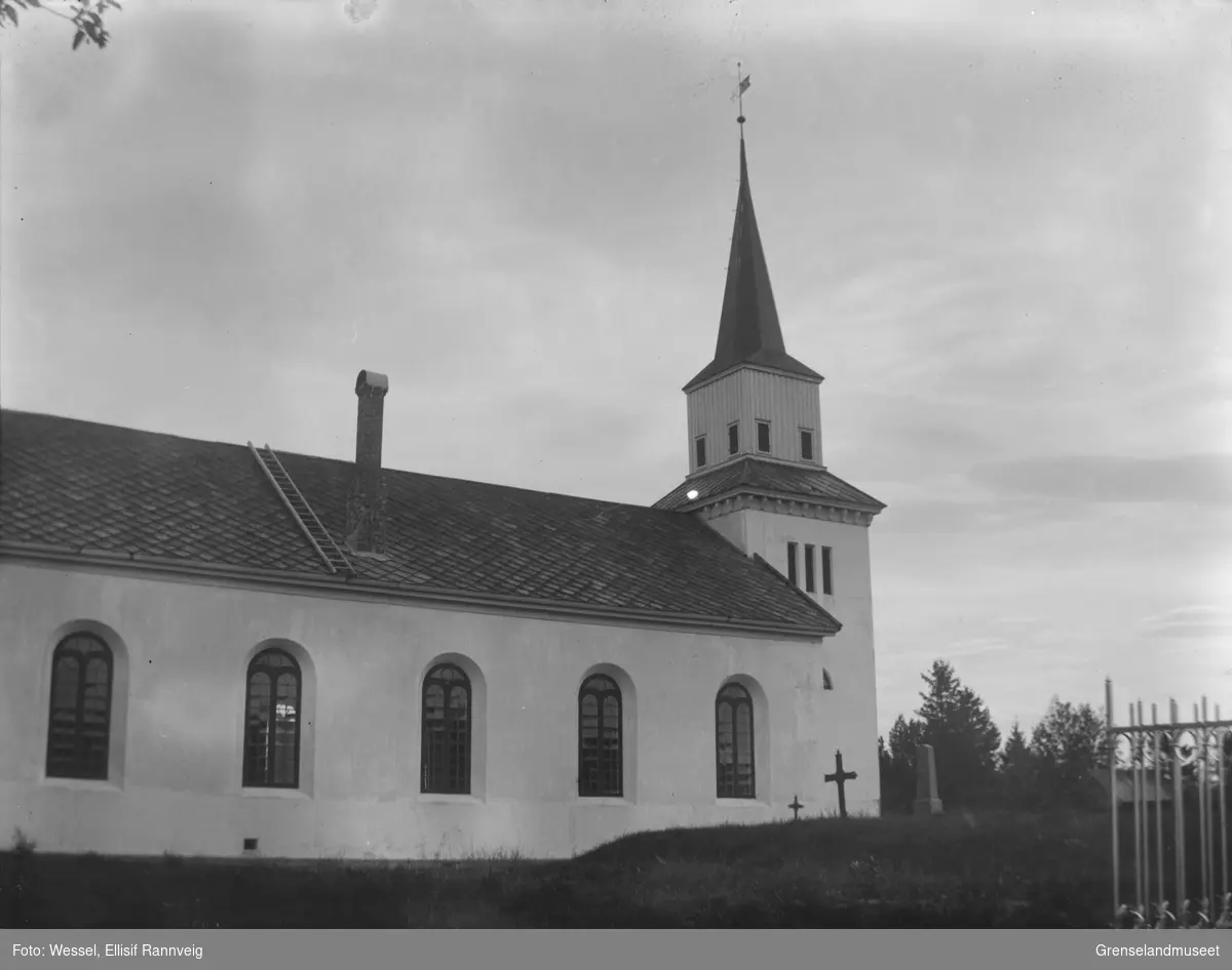 For kirke, Steinkjer. Kirken er bygd i 1846 og ombygd i 1871.