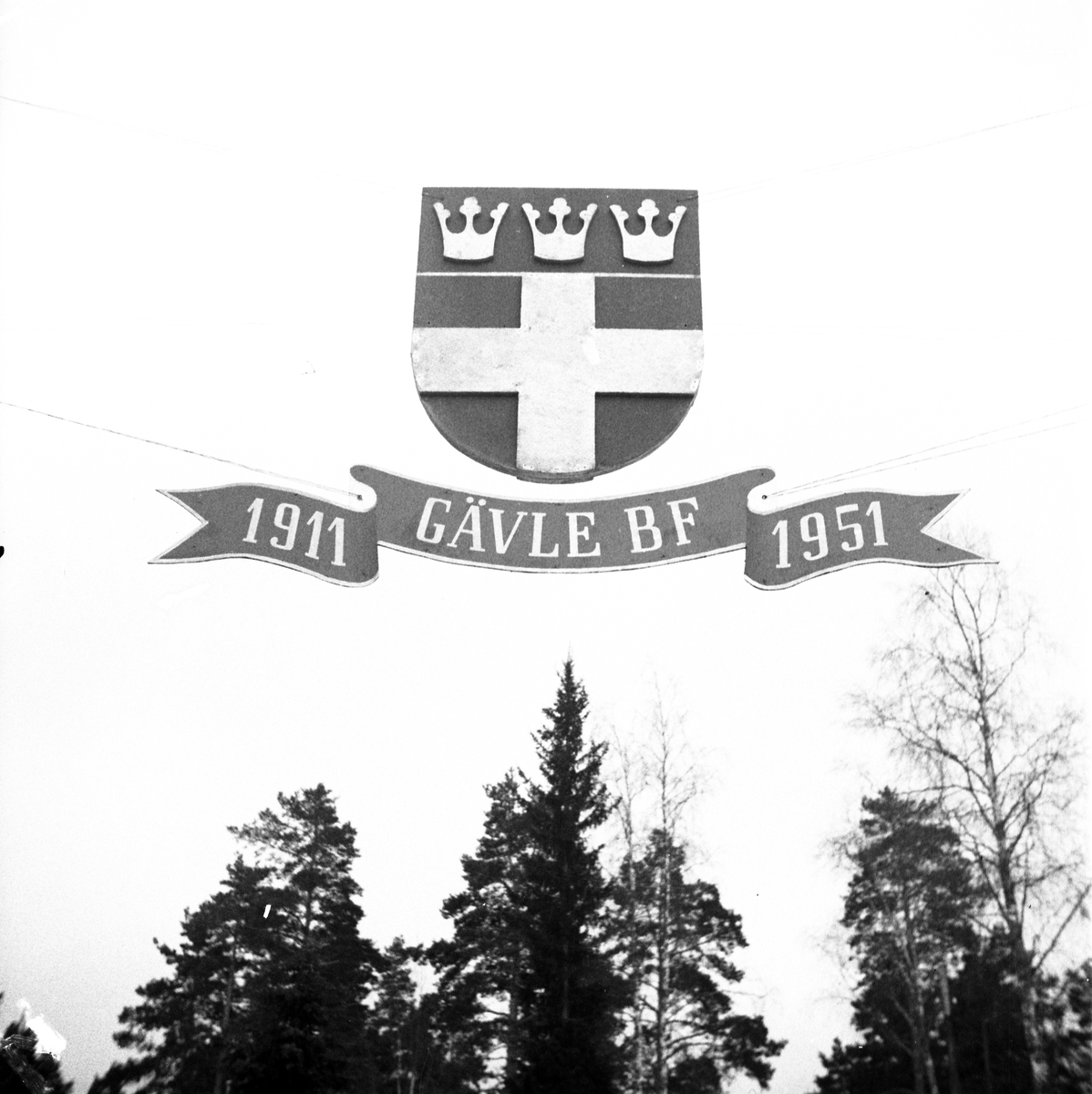 Frivilliga Befälsutbildningsförbundets 40 årsjubileum. 15 april 1951. Skyttetävlingar.