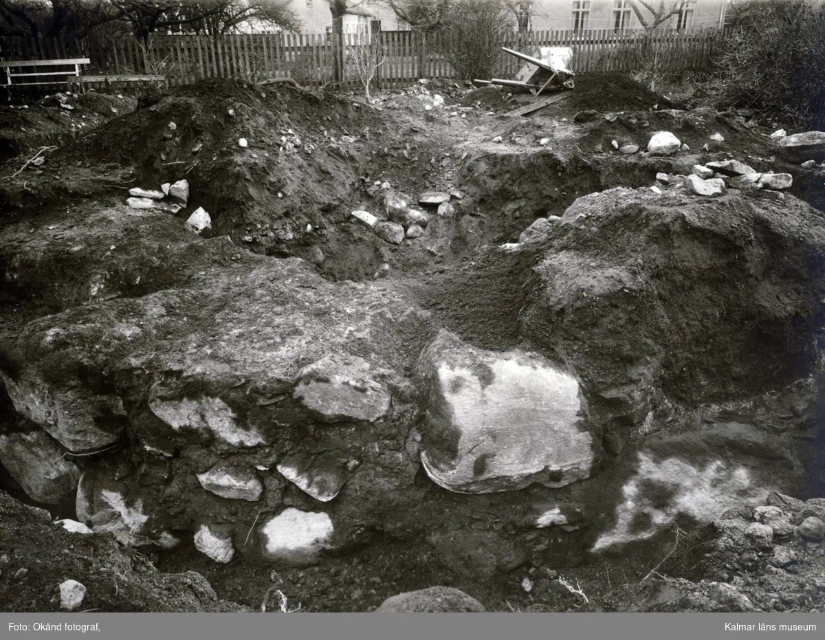 Arkeologisk utgrävning i kvarteret Aspen.