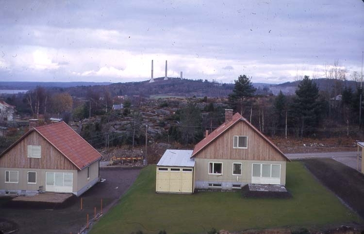 Hösten 1961. Söbacken. Vattenfall mot Norr.