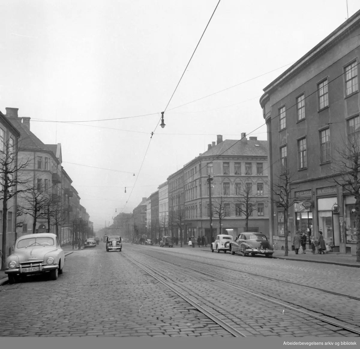 Vogts gate. November 1957