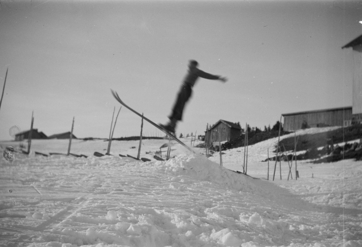 Skiløper på Nordseter.
