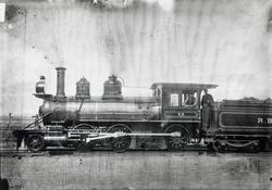 Smalsporet damplokomotiv type XVI nr. 16. Lokomotivet ble le