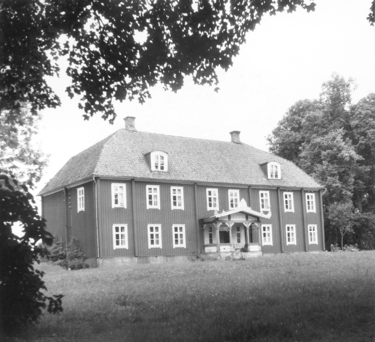 Huvudbyggnaden på Dannäs säteri.