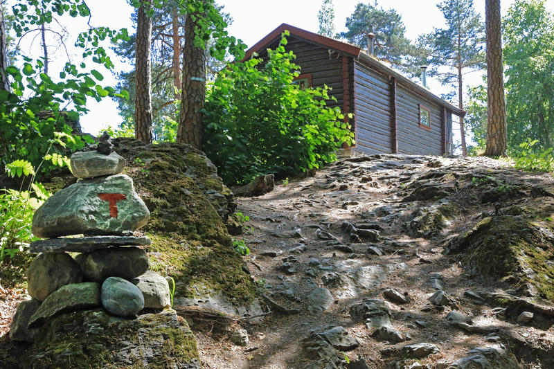 DNT-hytta Hovinkoia, Norsk Folkemuseum. Foto: Astrid Santa, Norsk Folkemuseum. (Foto/Photo)