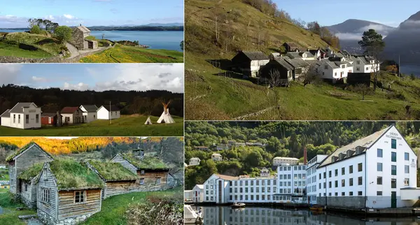 MUHO har avdelingar i Salhus, på Lygra, Radøy og Osterøy. I Salhus finn du Tekstilindustrimuseet i den freda tekstilfabrikken Salhus Tricotagefabrik (1859-1989).