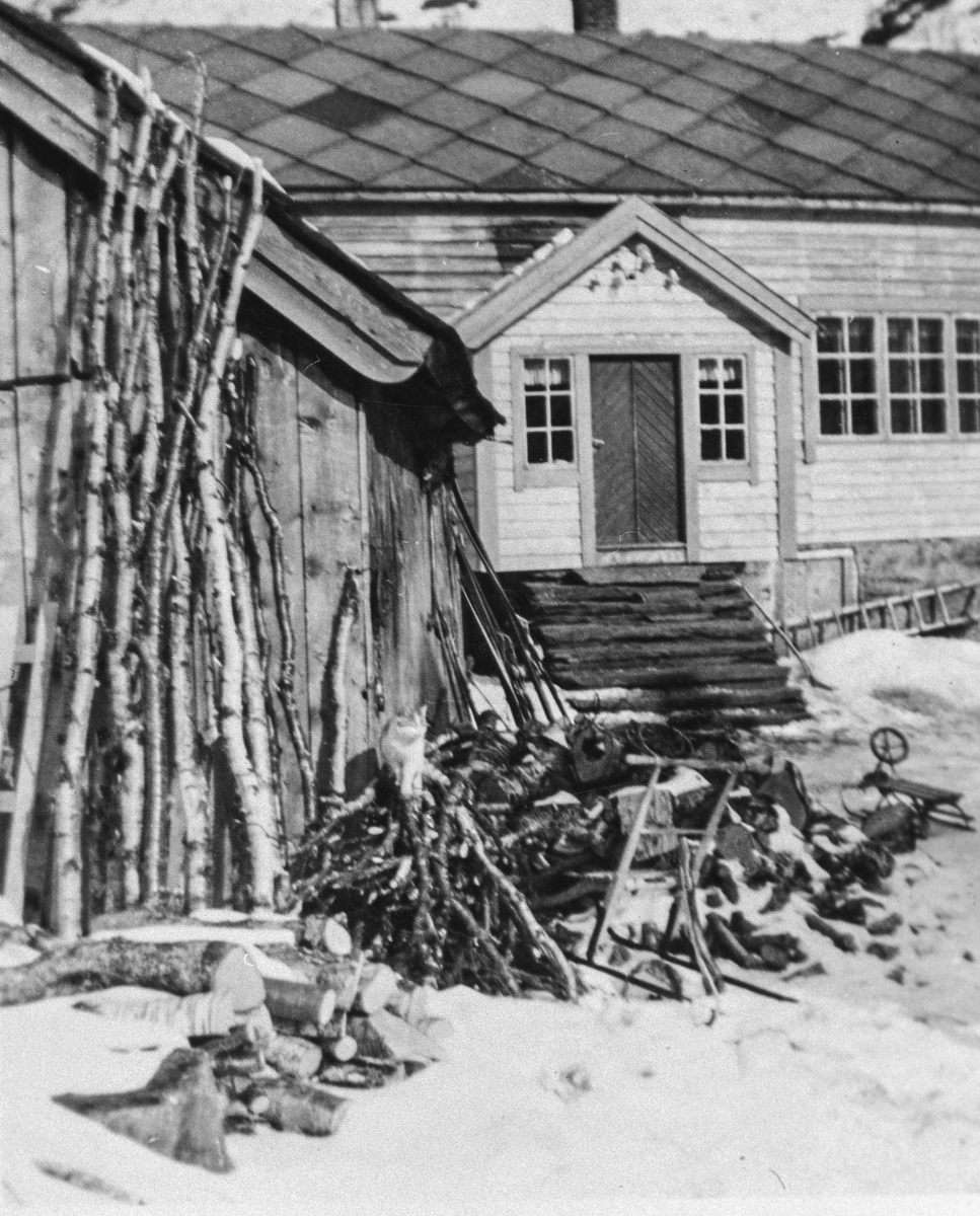 Tunet på Løyning i påsken i 1950.