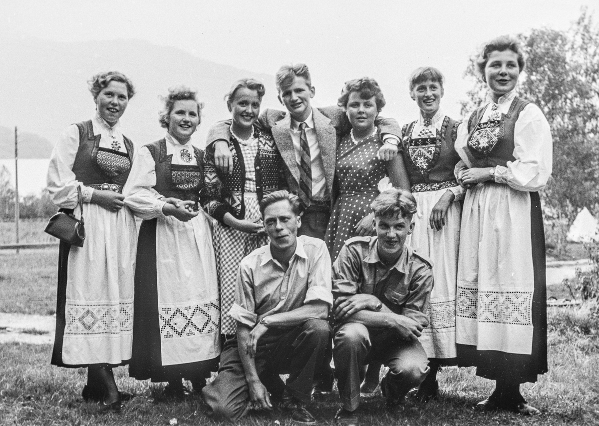 Hardangerstemne i Ulvik i 1957.