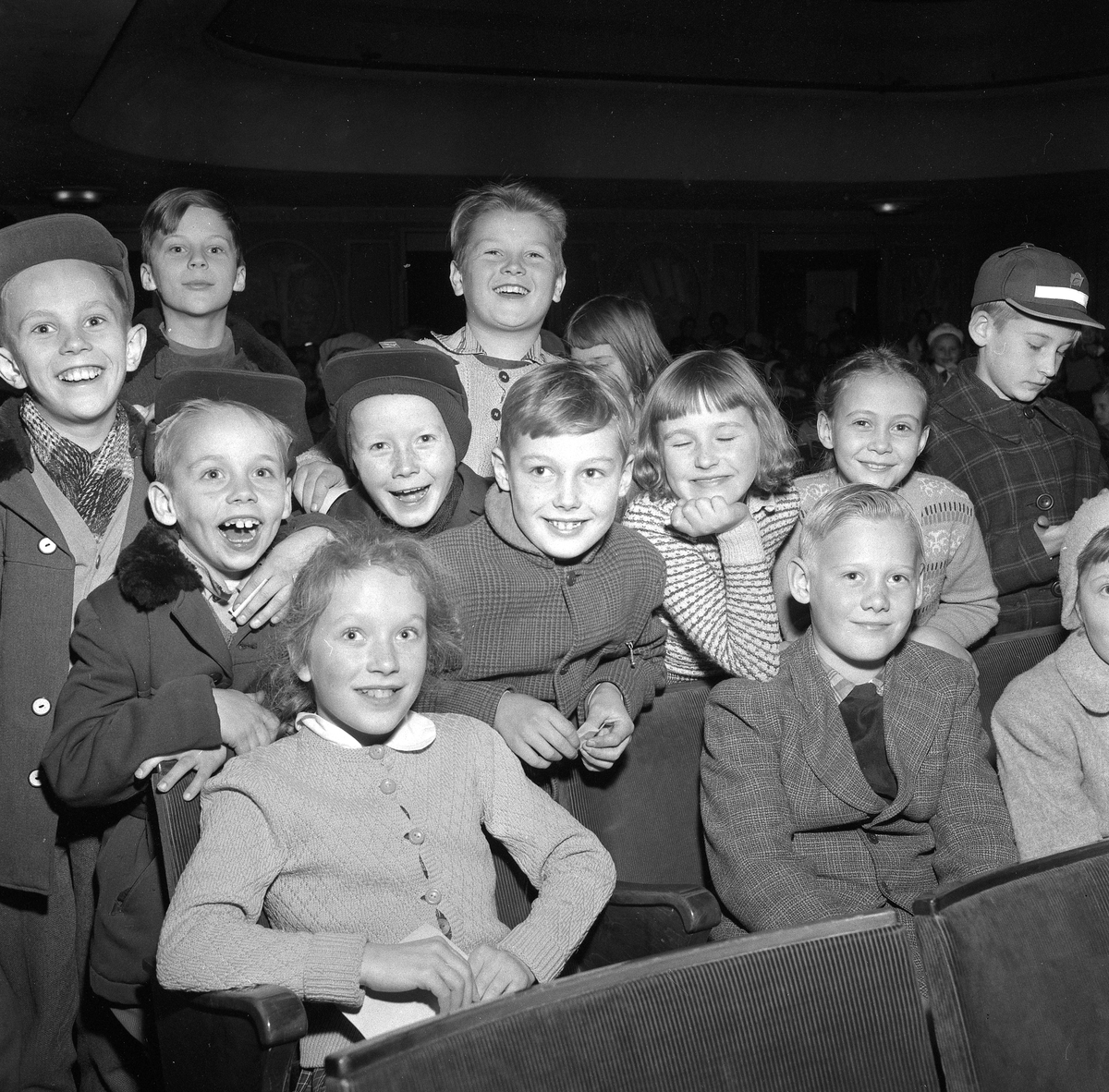 Barnteater på Folkets hus.
November 1956.