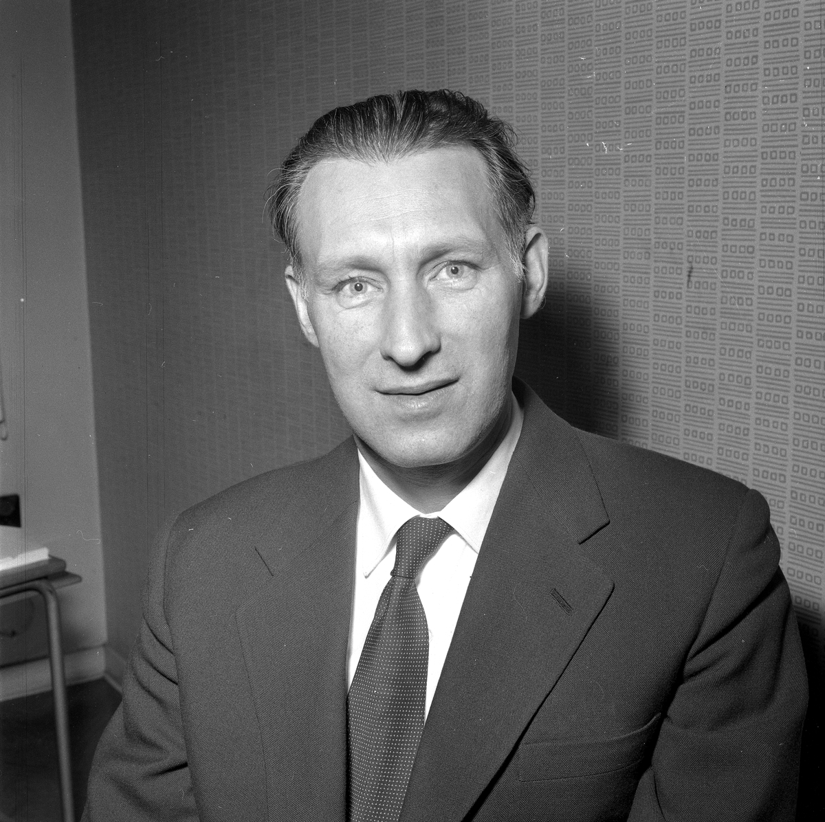 Evert Lindström, ÖK.
December 1956.