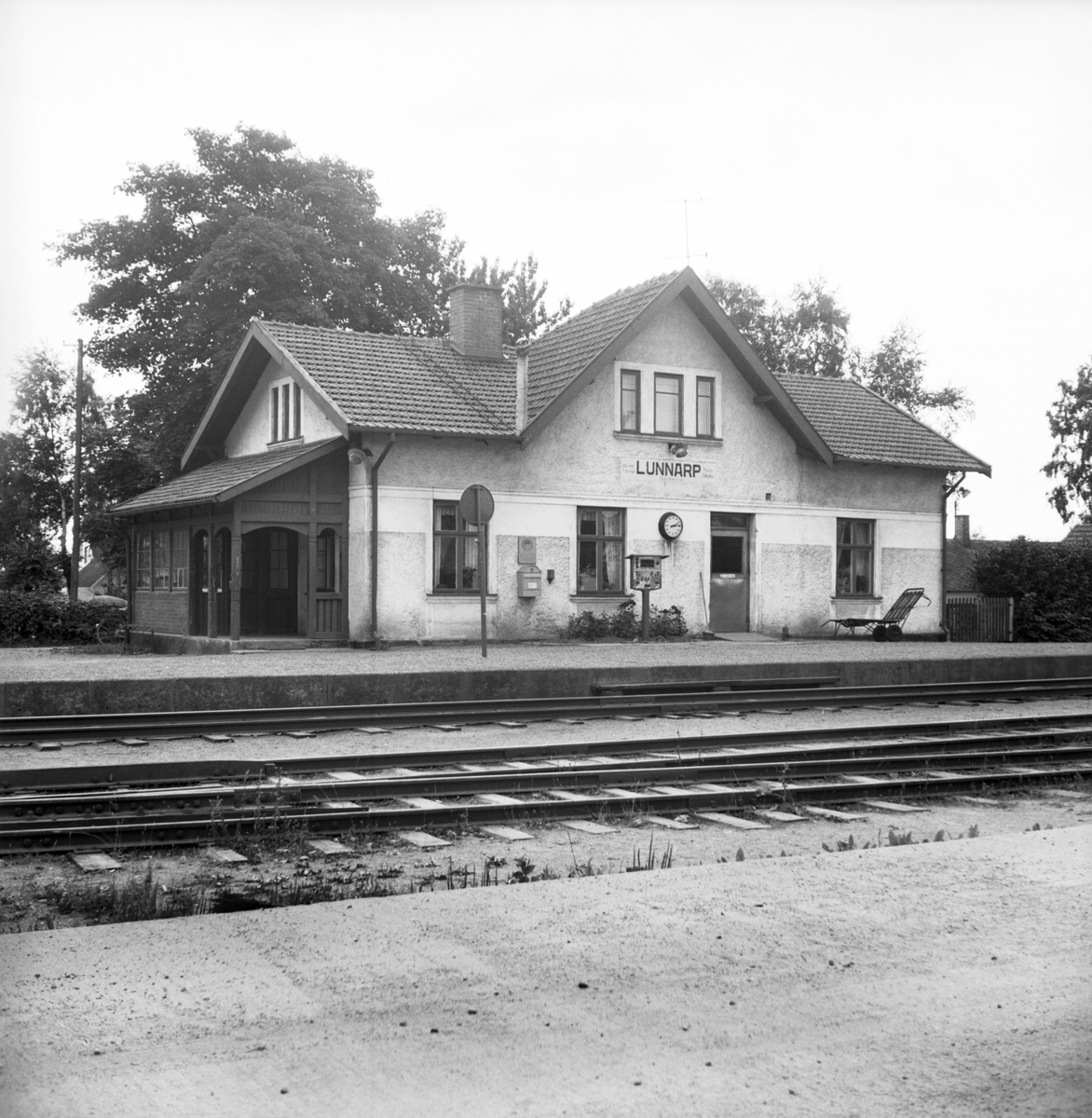 Simrishamn - Tomelilla Järnväg, CTJ,  Lunnarp station.
