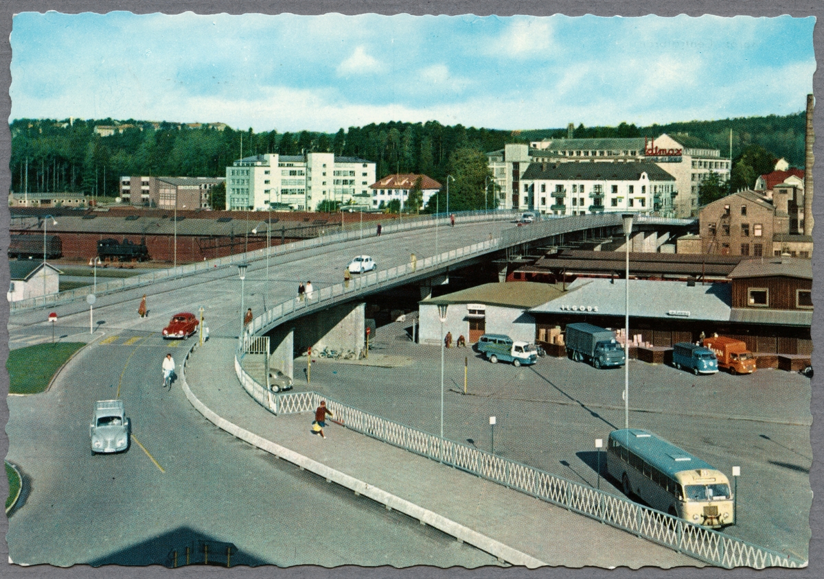 Borås centralstation från gatusidan.