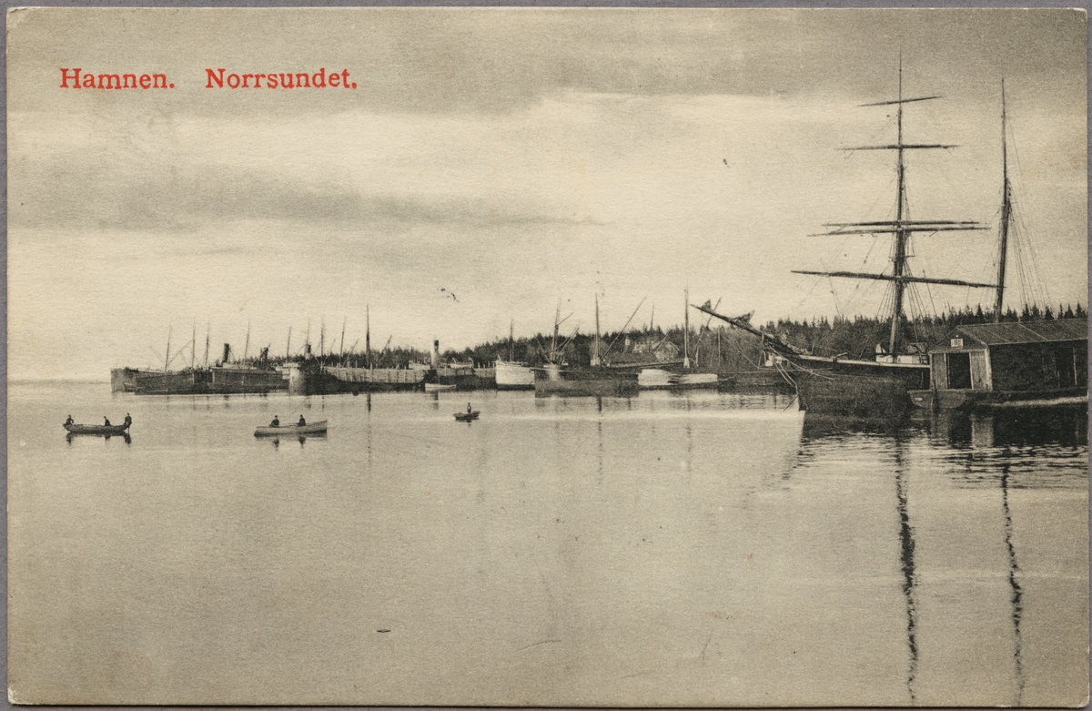Hamnen vid Norrsundet.