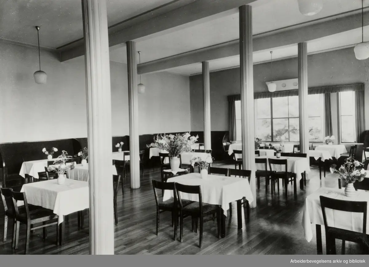 Ekebergrestauranten. 1957