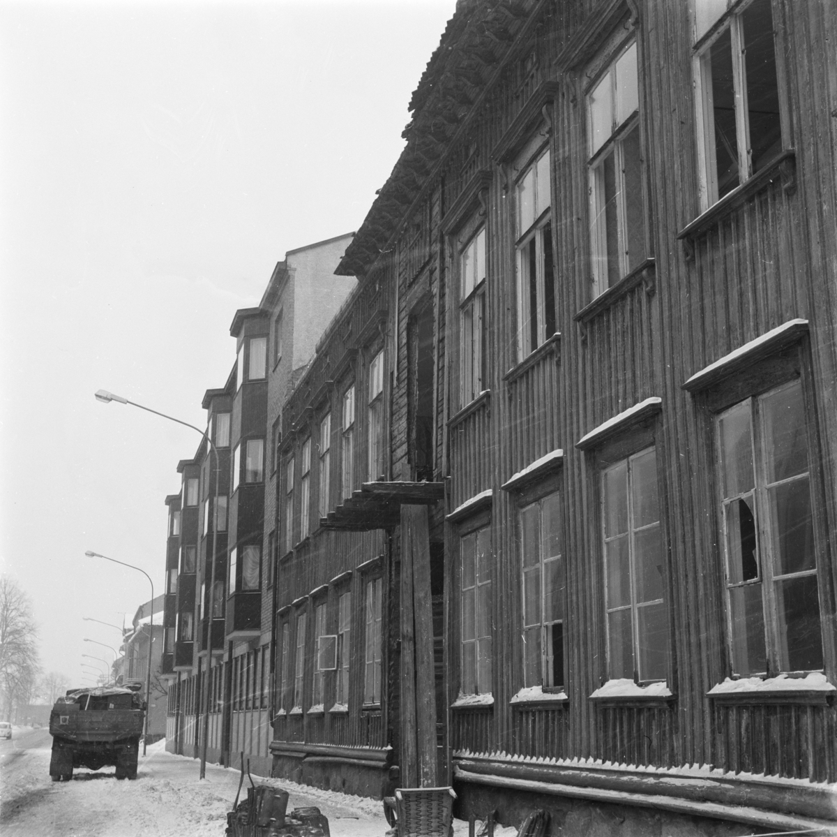 Vänersborg. Fastighet på Drottninggatan 40 rivs.