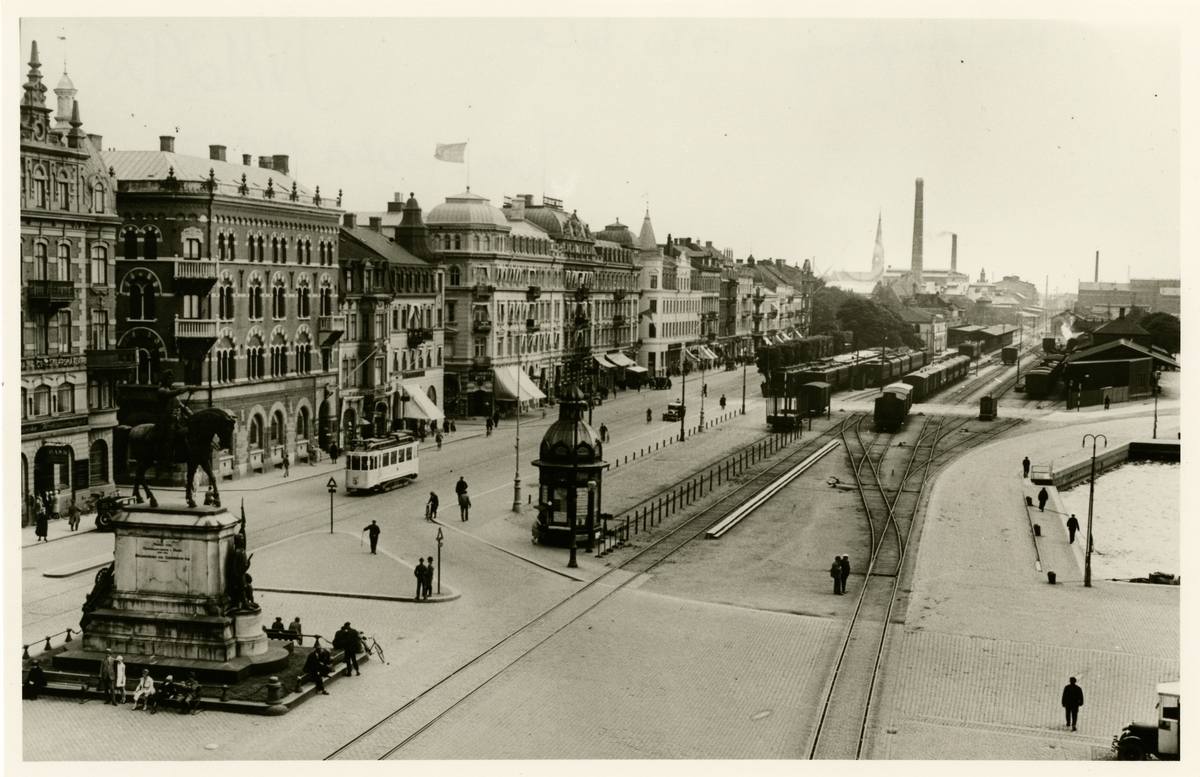 Stadsbild över Helsingborg.